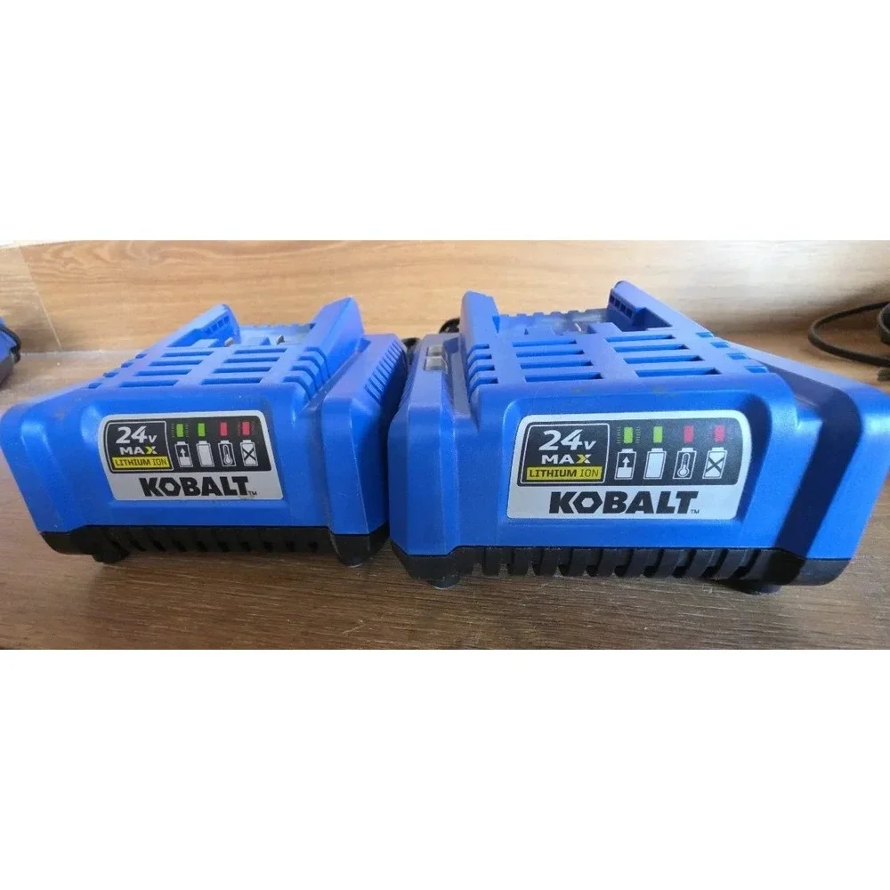 Set of 2 Kobalt 24v Charging Stations